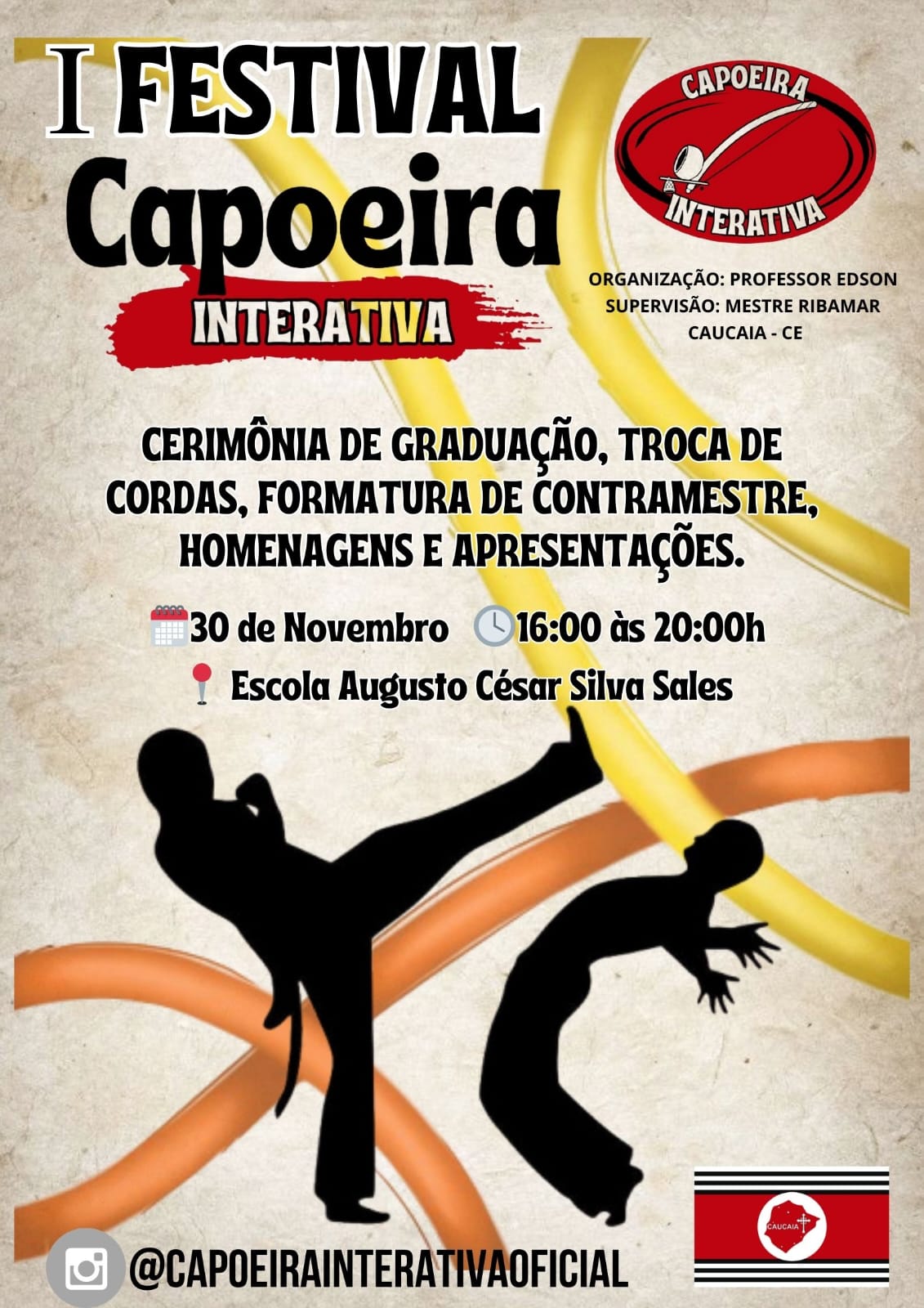I Festival de Capoeira Interativa